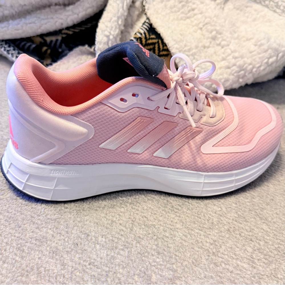 Adidas Duramo SL2.0 Women's Light Pink Athletic Running Shoes - Picture 10 of 12